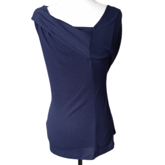 **SOLD**LORD + TAYLOR | asymmetrical top size small - Picture 3 of 5